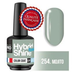Mollon Pro Mol Hss 2/254 - Semi-Permanent Hybrid Shine Nail Polish