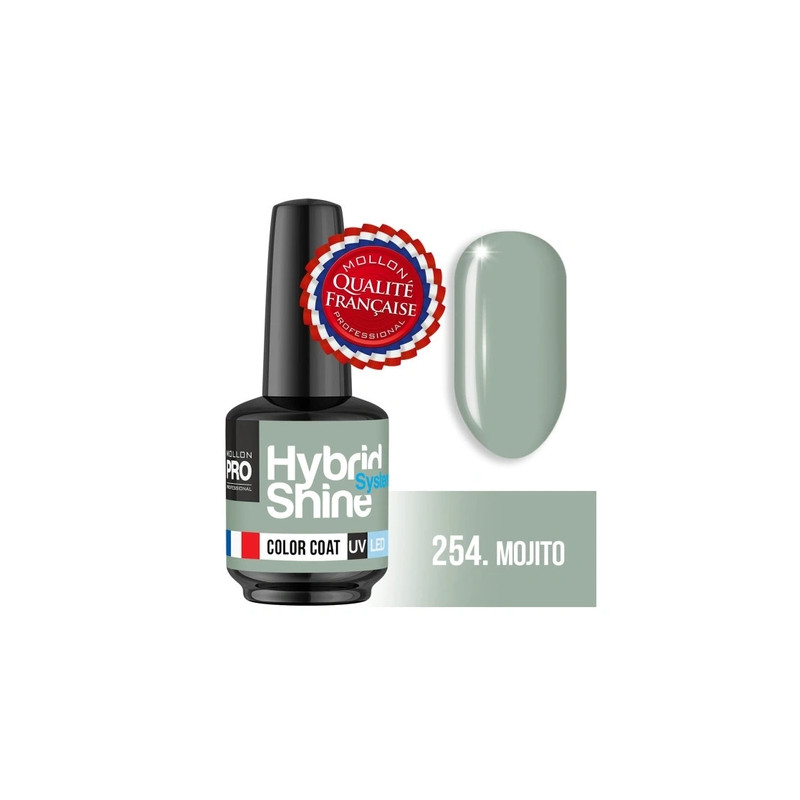 Mollon Pro Mol Hss 2/254 - Semi-Permanent Hybrid Shine Nail Polish