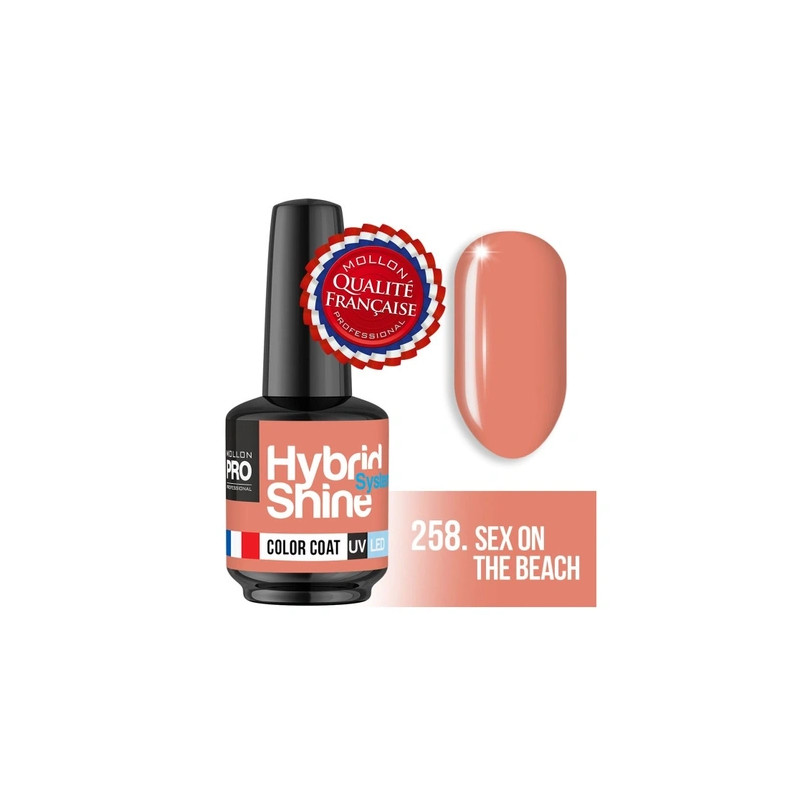 Mollon Pro Mol Hss 2/258 - Semi-Permanent Hybrid Shine Nail Polish