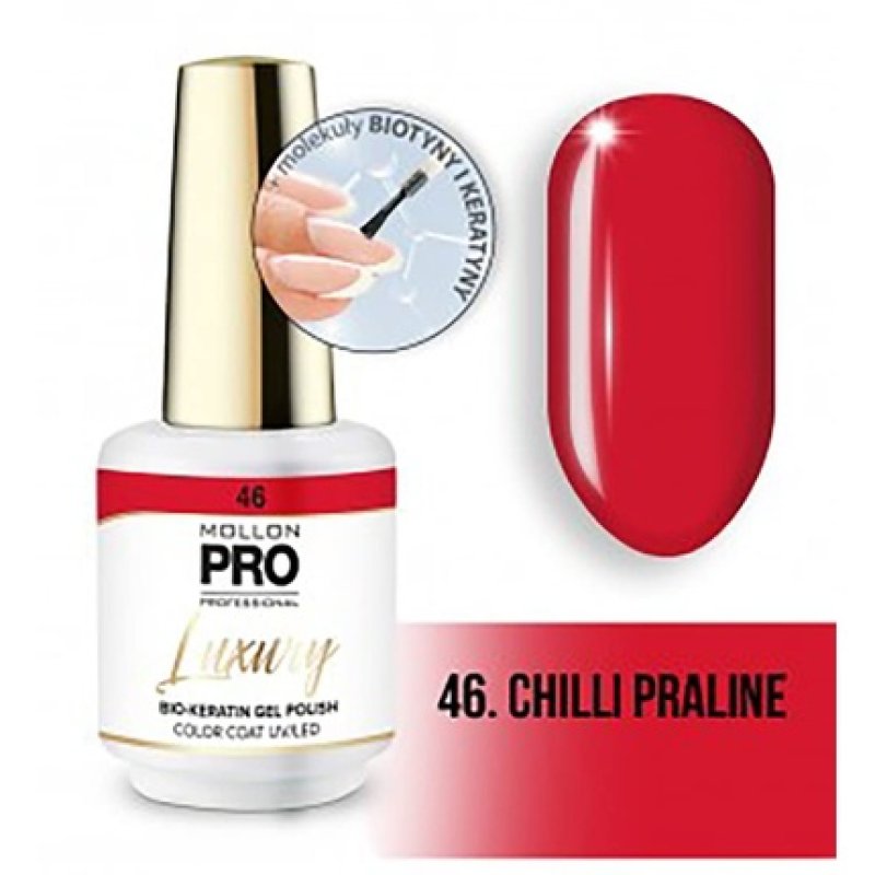 Luxury Semi-Permanent Nail Polish N°46 Spicy Praline Mollon Pro - 8ML