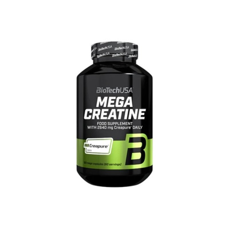 Biotech Usa Creapure Mega Creatine 120 Capsules