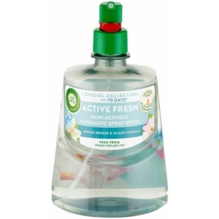 Air Wick Active Fresh Spring Breeze and Vanilla Refill for Automatic
