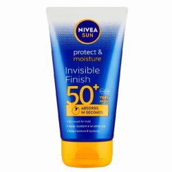 Nivea Invisible Finish Spf 50 Sun Milk Protect & Moisture Sun Milk 150 Ml
