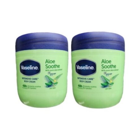 Vaseline Intensive Care Body Cream Aloe Soothing with Pure Aloe Extract