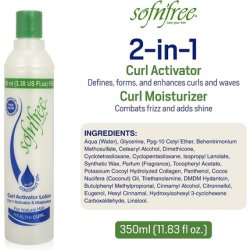 Sofn Moisturizer & Curl Activator for Natural Hair Coconut 11.83 fl oz / 350ml