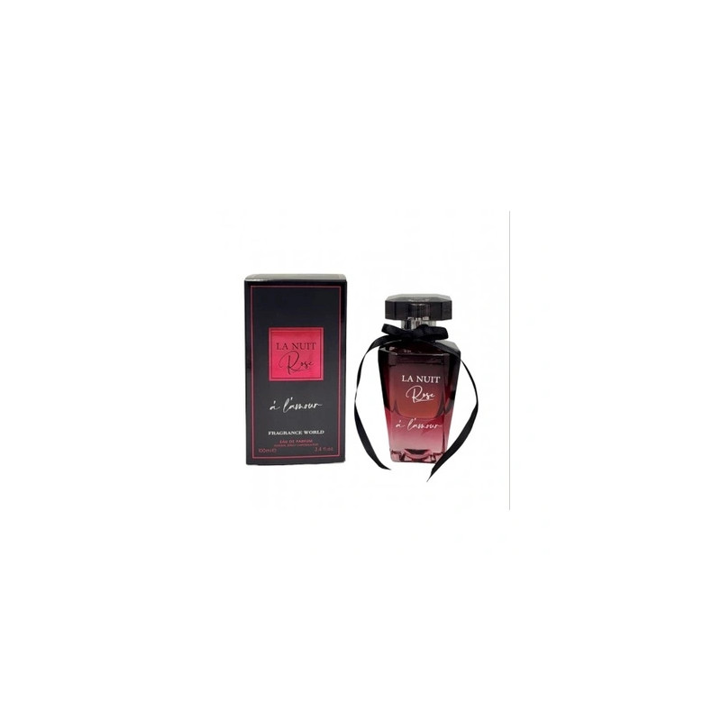 Fragrance World Eau De Parfum La Nuit Rose A L'Amour For Women, 100 Ml
