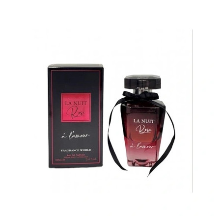 Fragrance World Eau De Parfum La Nuit Rose A L'Amour For Women, 100 Ml