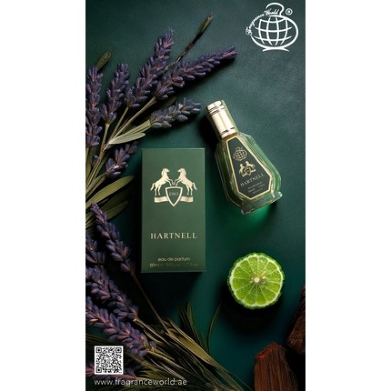 Fragrance World Eau De Parfum Hartnell For Men, 50 Ml