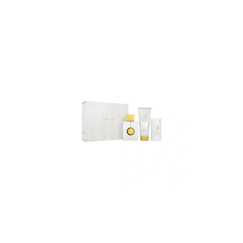 Set Armaf Club De Nuit White Imperiale Edp 105ml Deostick 75g Body Lotion 100ml