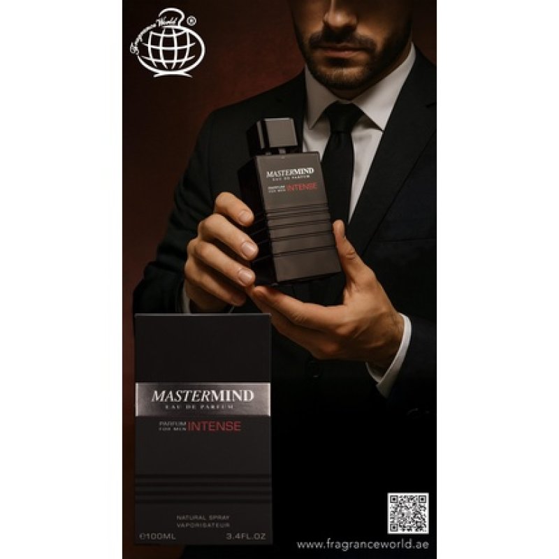 Fragrance World Eau De Parfum Mastermind Men Intense, 100 Ml