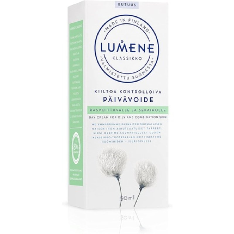 Lumene Klassikko Shine Controlling Day Cream for Oily and Combination Skin 50ml