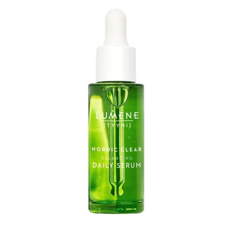 Lumene Nordic Clear Tyyni Balancing Daily Serum Hydrating Niacinamide Serum for Oily Combination and Acne-Prone Skin 1