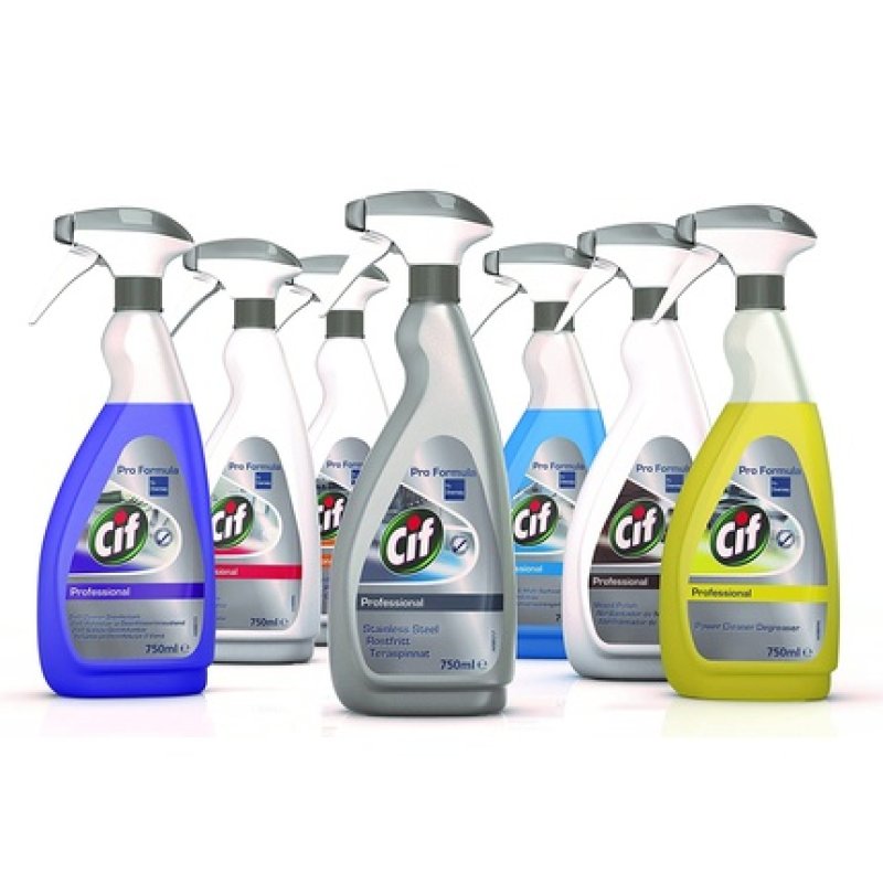 Cif Professionnal Dégraissant puissant, spray 750 ml