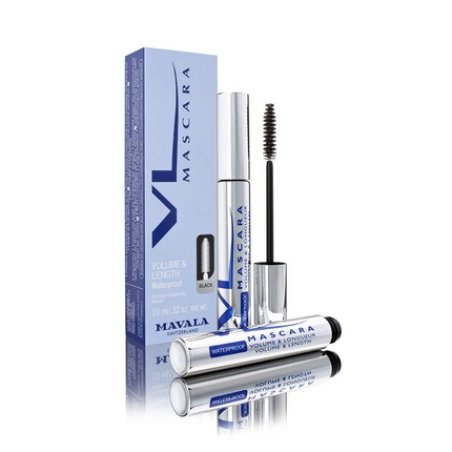 Mavala Volume & Length Waterproof Mascara Midnight Blue 0.32 Ounce