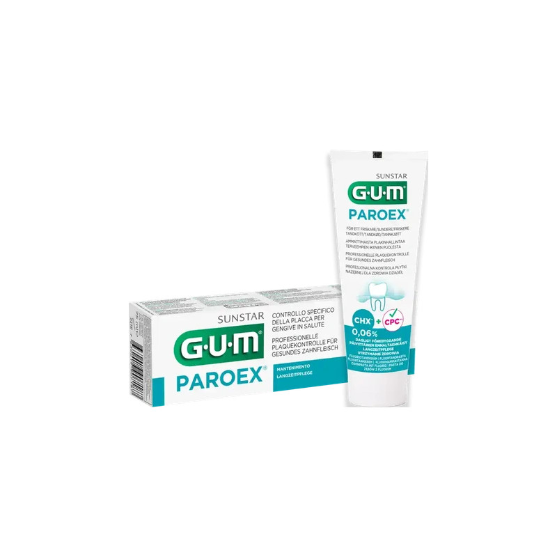 Gum Gum Paroex Toothpaste 0.06% Chlorhexidine Cpc 75ml