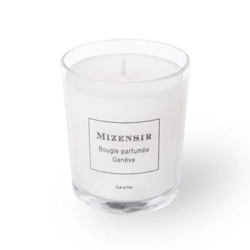 Mizensir Cuir Et Feu Scented Candle 230ml