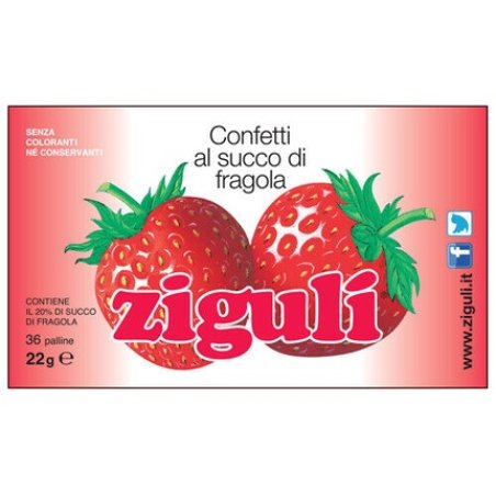Ziguli Strawberry 36 Balls 22g