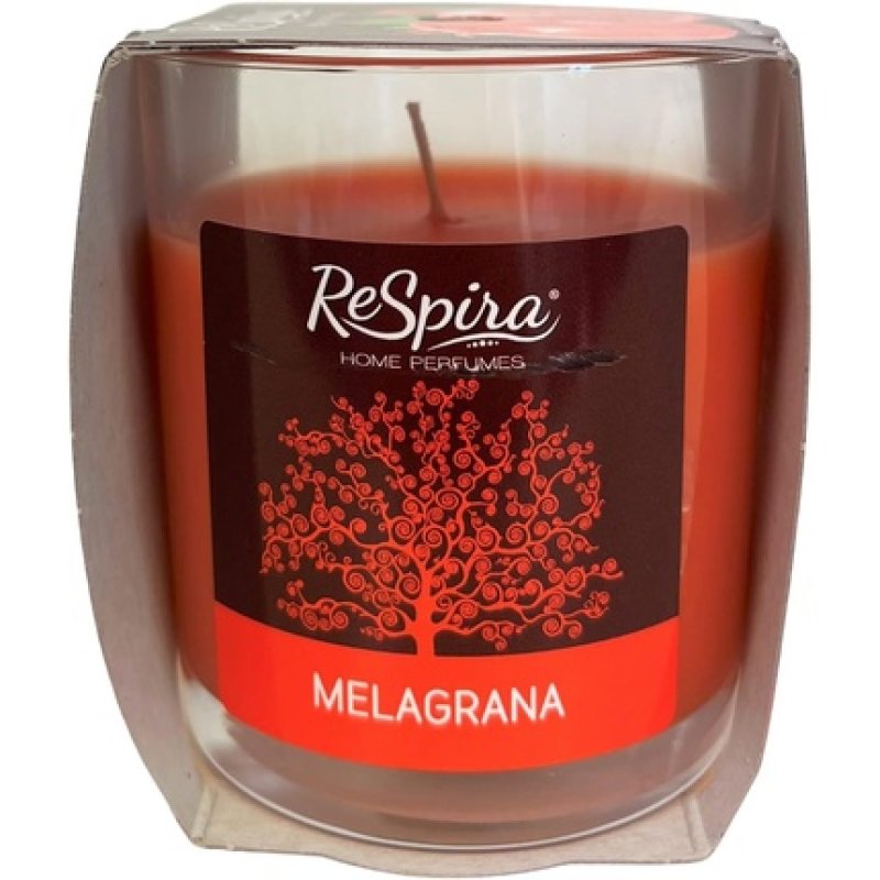 Box of 4 Scented Candles in Small Glass Jar 140g