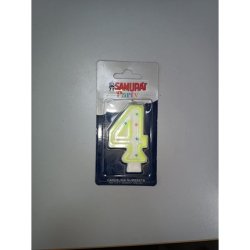Webazar Samurai Party Candle Compatible with No. 4