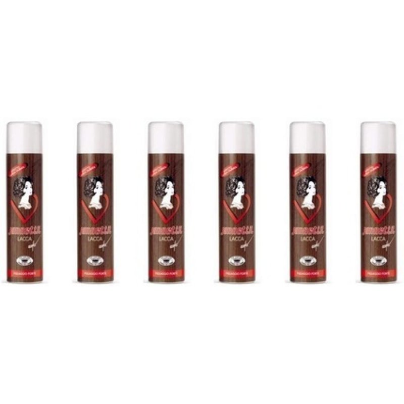 Janetti Garcon Forte Ecofix Hair Fixing Spray Strong Hold 400ml - Pack of 6