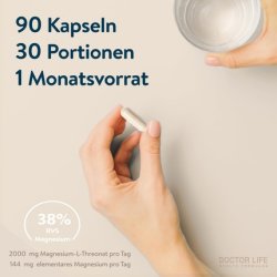 Doctor Life Magtein Magnesium L-Threonate Support for Brain Function