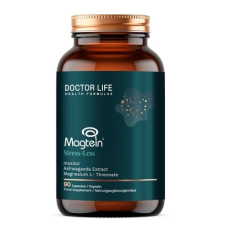 Doctor Life Magtein L-Treonate Magnesium Dietary Supplement Stress-Less Inositol 90 Capsules
