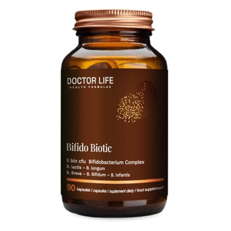 Doctor Life Bifido Biotic 5 Strains Of Bifidobacteria Dietary Supplement 90 Capsules