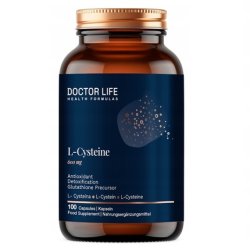 Doctor Life L-Cysteine 600mg Dietary Supplement - 100 Capsules