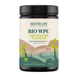 Doctor Life Whey Protein Dietary Supplement Grass Fed Chocolate 500g