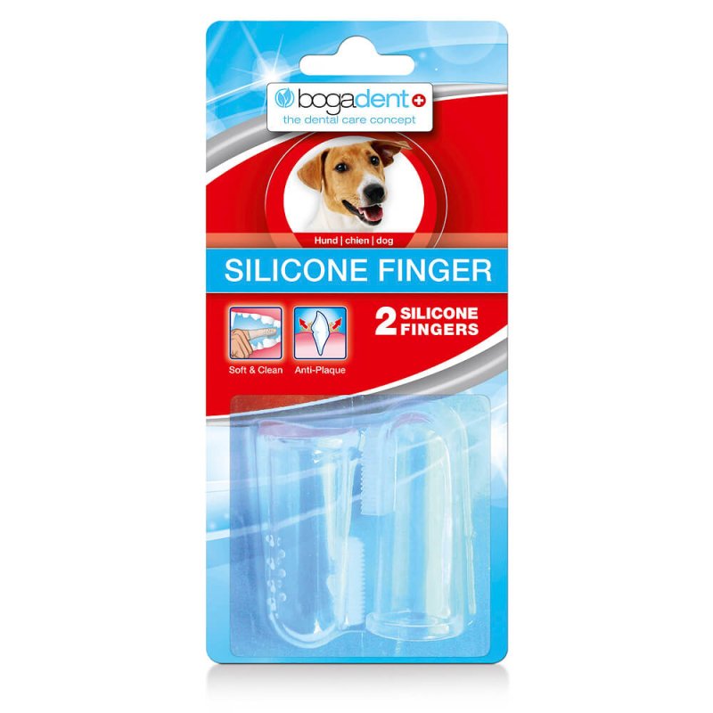 Bogar bogadent Silicone Finger Pet finger toothbrush