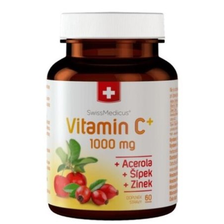 Swissmedicus Vitamin C 1000mg with Acerola and Zinc