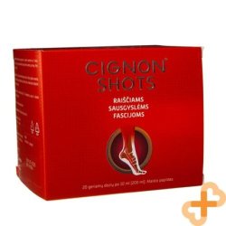 Cignon Shots for Ligaments Tendons Fascia 20 Shots with Zinc Copper Curcumin
