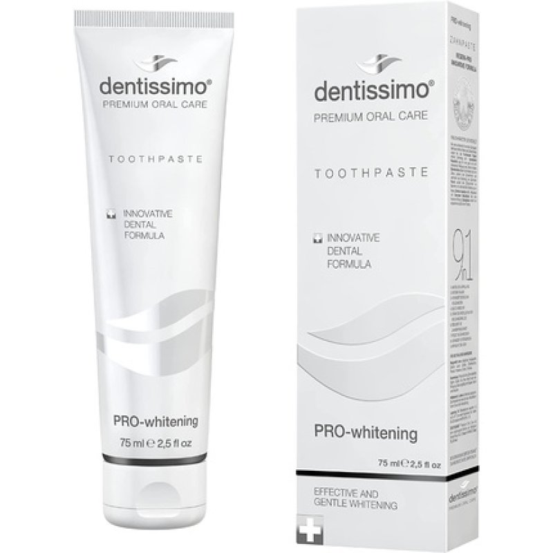 Dentissimo Premium Pro-Whitening Toothpaste 75ml