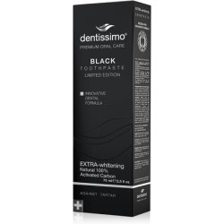Dentissimo Premium Extra Whitening Black Toothpaste 75ml