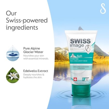 Swiss Image Body Care Gentle Moisturizing Cream for Face and Hands