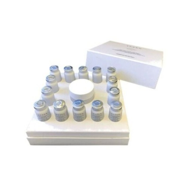 YUZEN Inner Zen Radiant Supplement for Skin and Nails 14 Vials and 14 Capsules