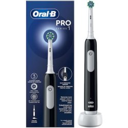 Oral-B Pro 1 Cross Action Black Toothbrush