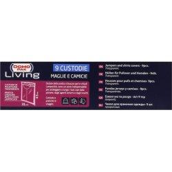 Domopak Living Sleeves For Shirts And Shirts 31 X 43 Cm - Pack Of 9
