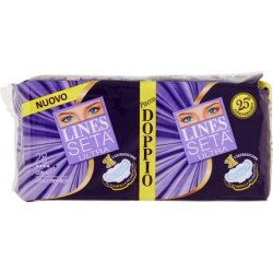 Lines Silk Ultra Absorbent With Wings 28 Pieces