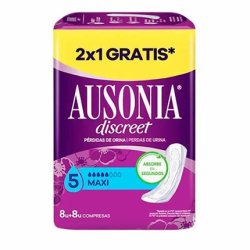 Ausonia Discreet Maxi Sanitary Towels for Urinary Incontinence 16 Units