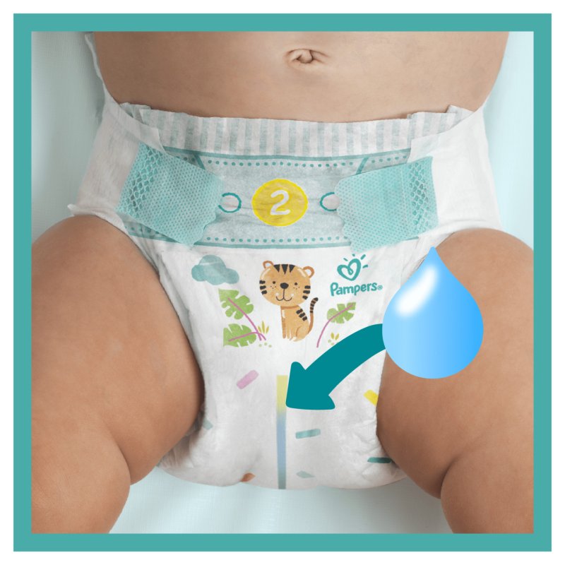 Pampers Baby-Dry 81723652 couche jetable Garçon/Fille 1 21 pièce(s)