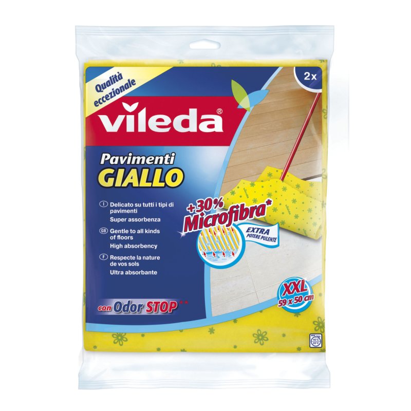 Vileda 102744 accessoire pour éponger Serpillère Vert, Jaune