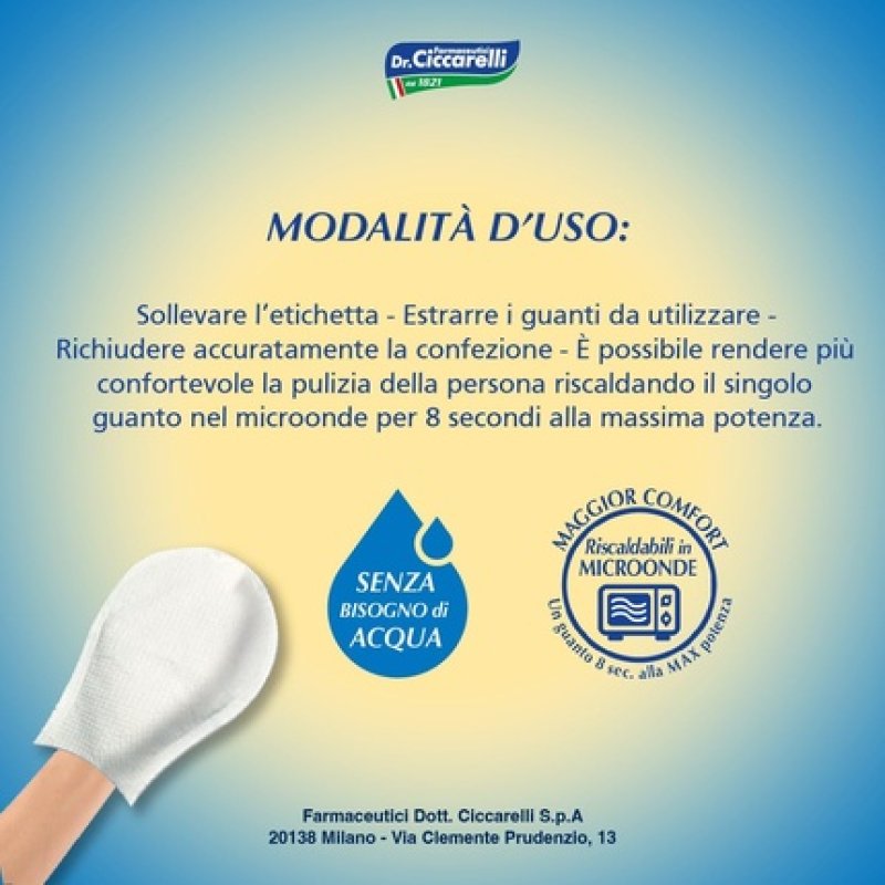 Hygiene Body Dr. Ciccarelli Wet Cleaning Glove 420g