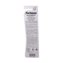 Forhans Black 4White Toothbrush with Activated Charcoal Particles
