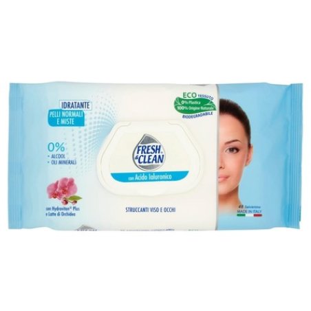 Fresh Clean Makeup Remover Wipes 48 pcs for Normal Skin