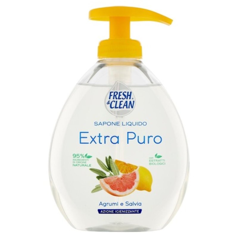 Fresh Clean Extra Pure Soap Citrus And Sage 300 Ml