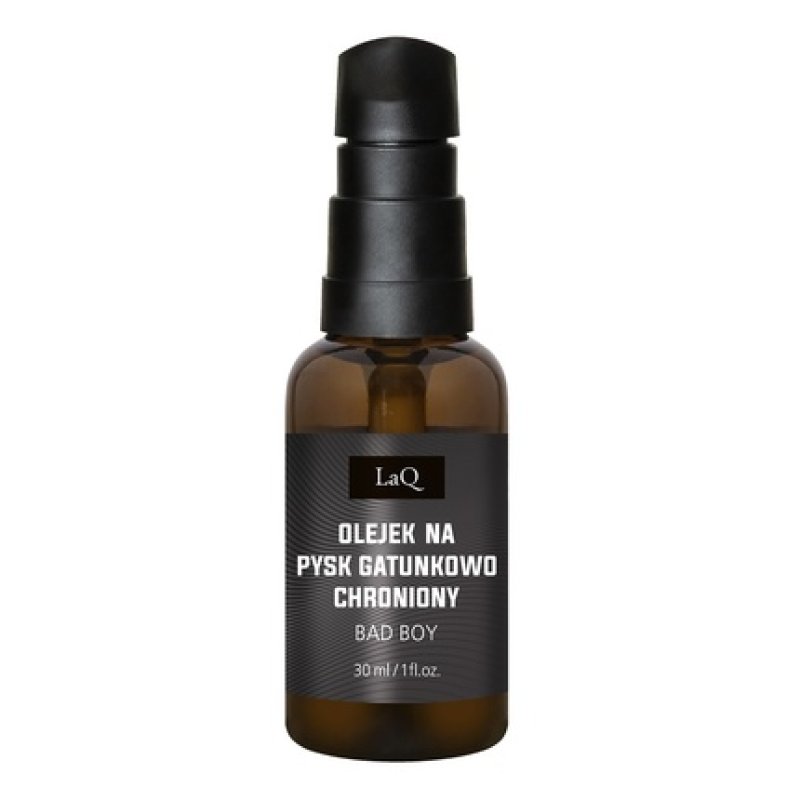 Laq Bad Boy Aftershave And Beard Oil 30ml