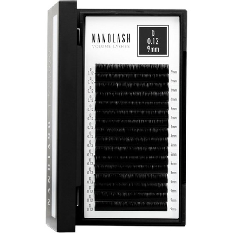 Nanolash Volume Lashes False Lashes for Professional Eyelash Extensions Volume Eyelash Extensions 9mm 0.12 D