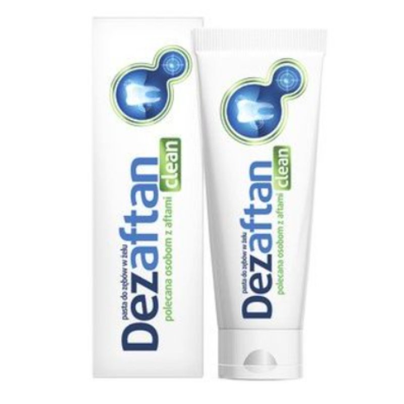 Dezaftan Toothpaste with Aloe Vera for Mouth Ulcers and Gum Inflammation 75ml
