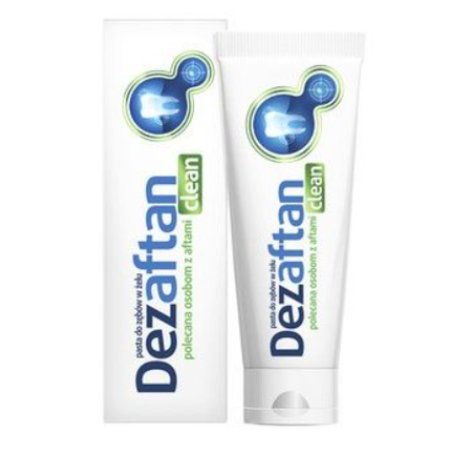 Dezaftan Toothpaste with Aloe Vera for Mouth Ulcers and Gum Inflammation 75ml
